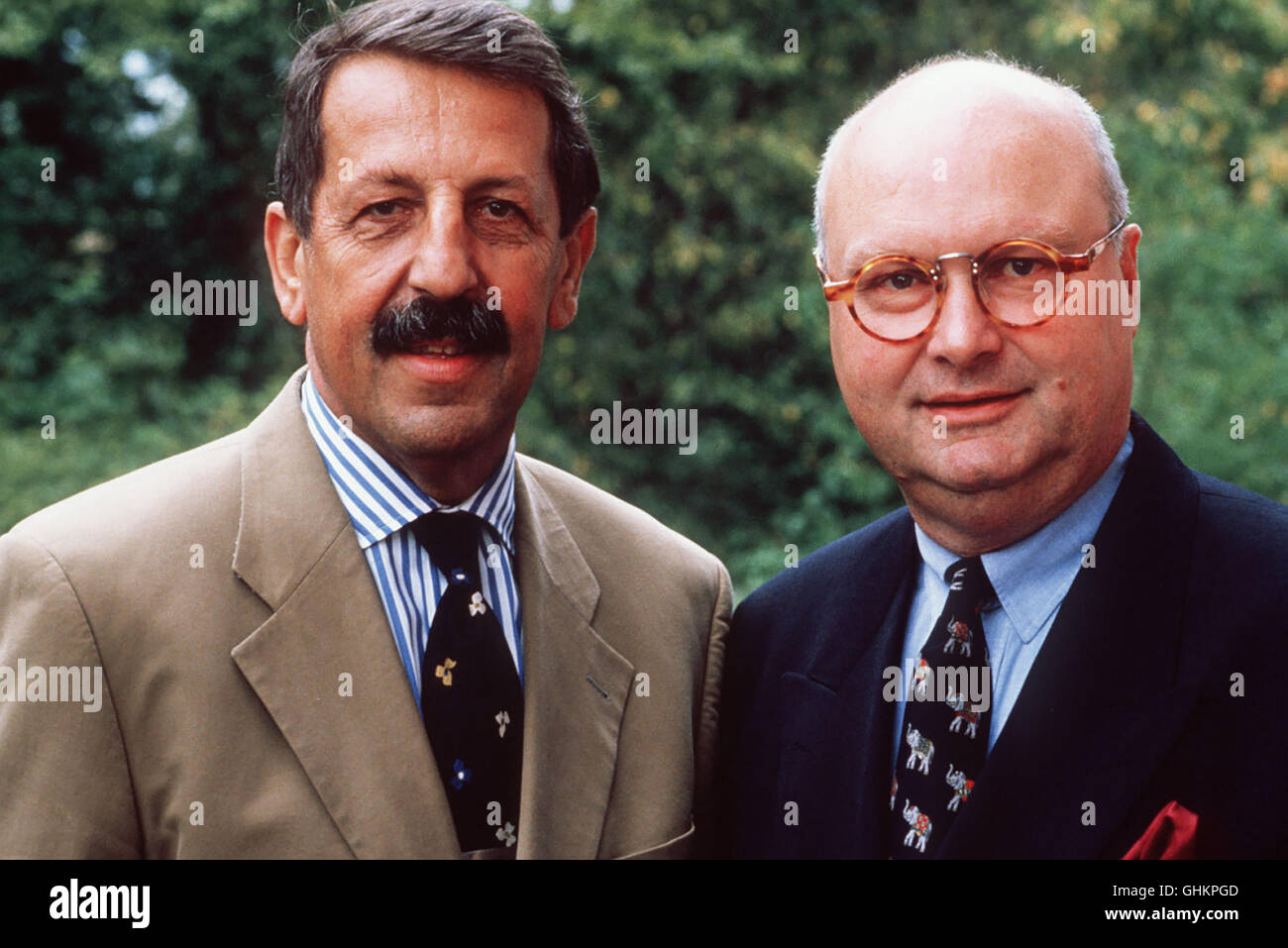 Ulrich kienzle und bodo hauser Banque de photographies et d’images Ă