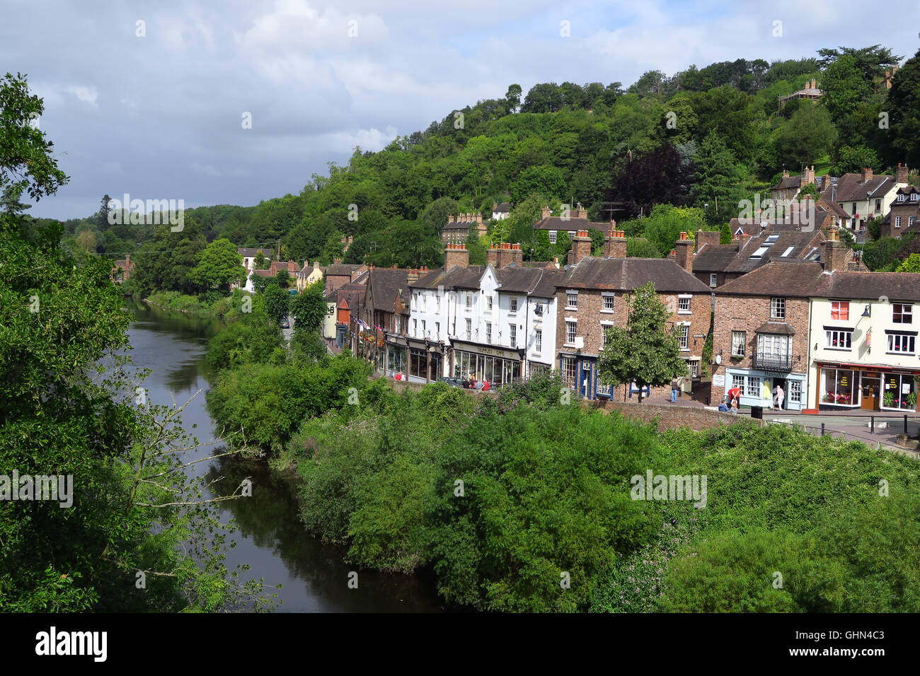 La Berche à Ironbridge Banque D'Images