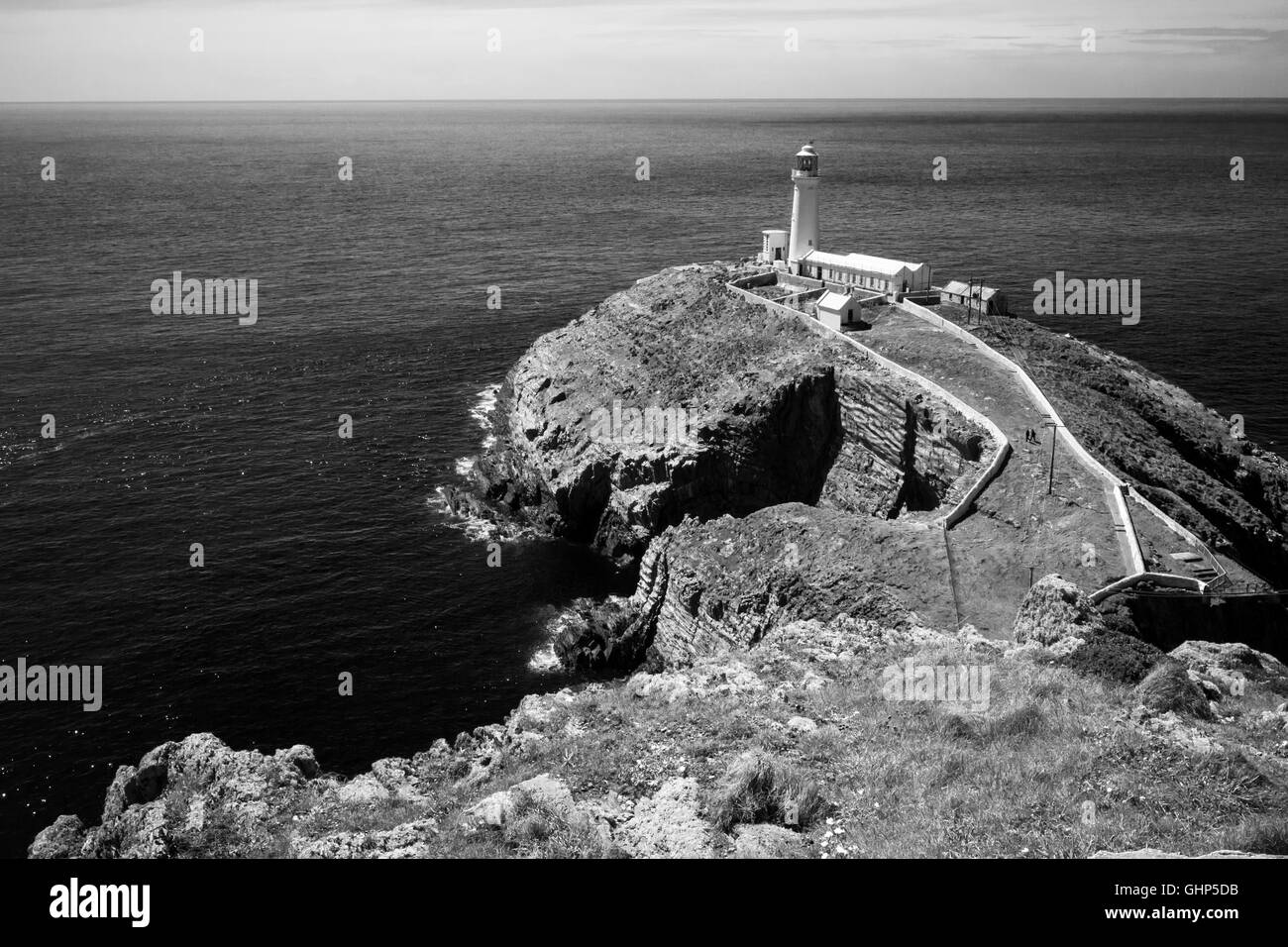 Pile du sud, Anglesey Banque D'Images