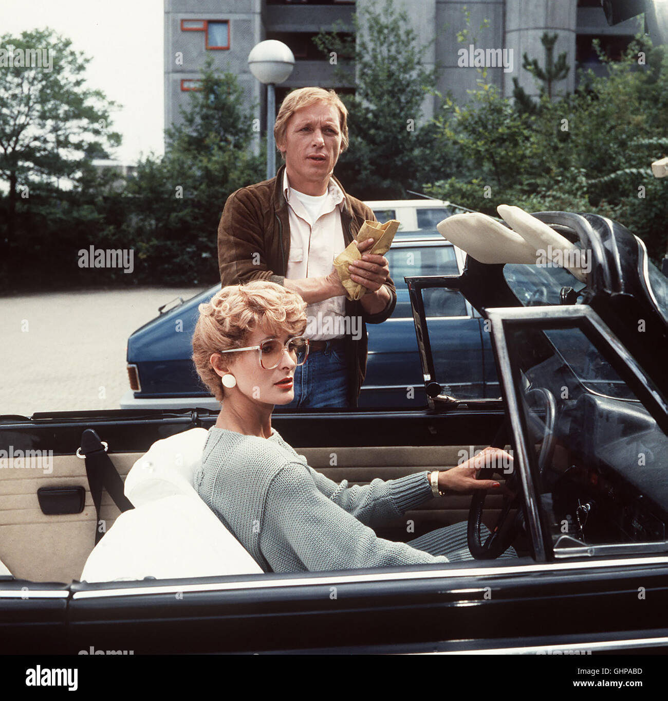 Scheidung Folge : weiß CLAUS THEO GÄRTNER dans ELEONORE WEISGERBER aka. Scheidung dans Weiss Banque D'Images