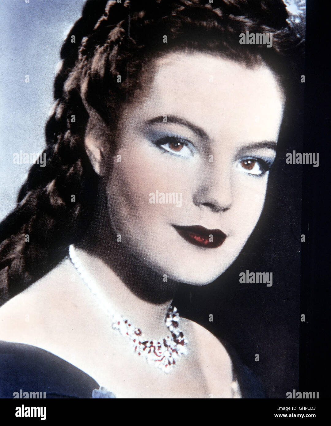 SISSI Autriche 1955 - Ernst Marischka als Romy SCHNEIDER Sissi régie : Ernst Marischka Banque D'Images