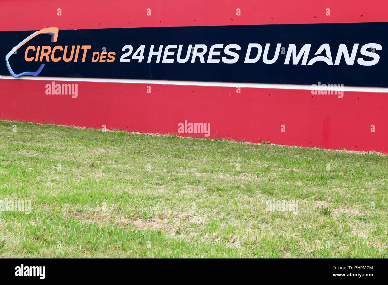 Les 24 Heures du Mans, France entrée Banque D'Images