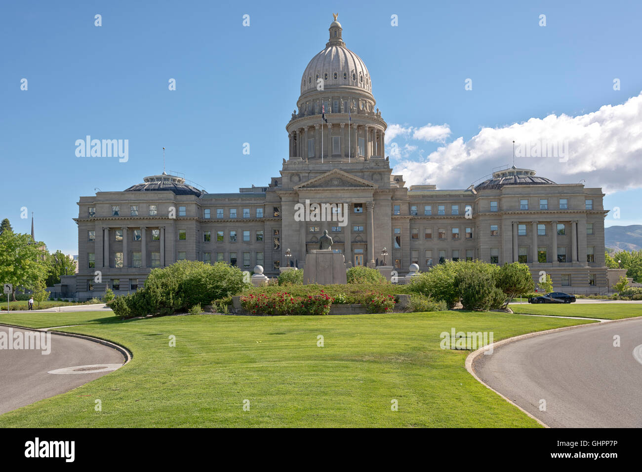 Boise Idaho State Capitol building au centre-ville de Boise. Banque D'Images