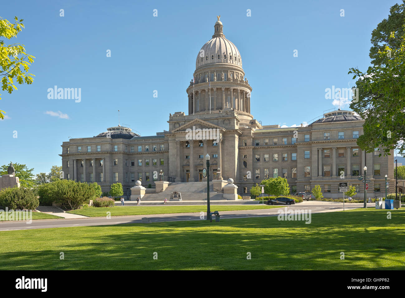 Boise Idaho State Capitol building au centre-ville de Boise. Banque D'Images