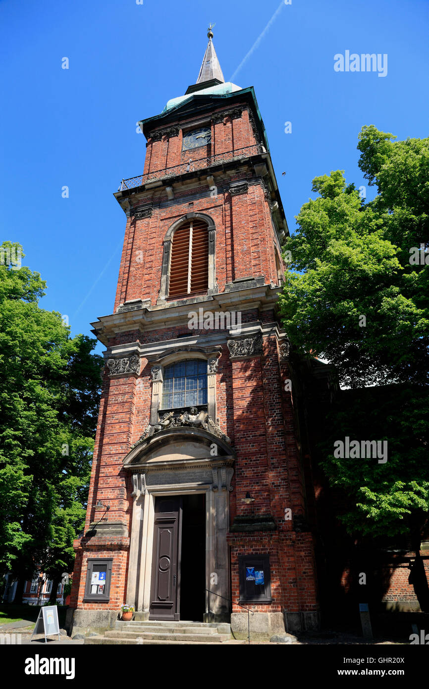 Schelfkirche Eglise Saint Nicolas, Schwerin, Mecklembourg Poméranie occidentale, l'Allemagne, de l'Europe Banque D'Images