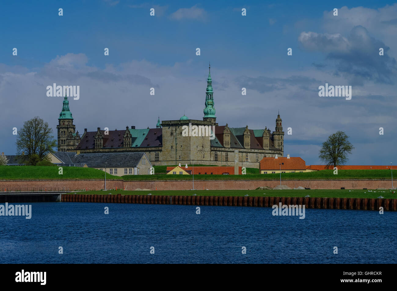 Fortoress et château de Kronborg, accueil de Hamlet de Shakespeare. Danemark Banque D'Images