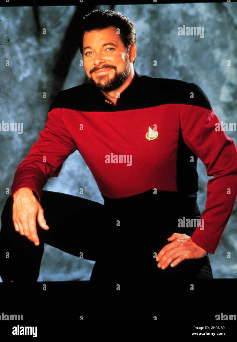 STAR TREK LA NOUVELLE GÉNÉRATION JONATHAN FRAKES Banque D'Images