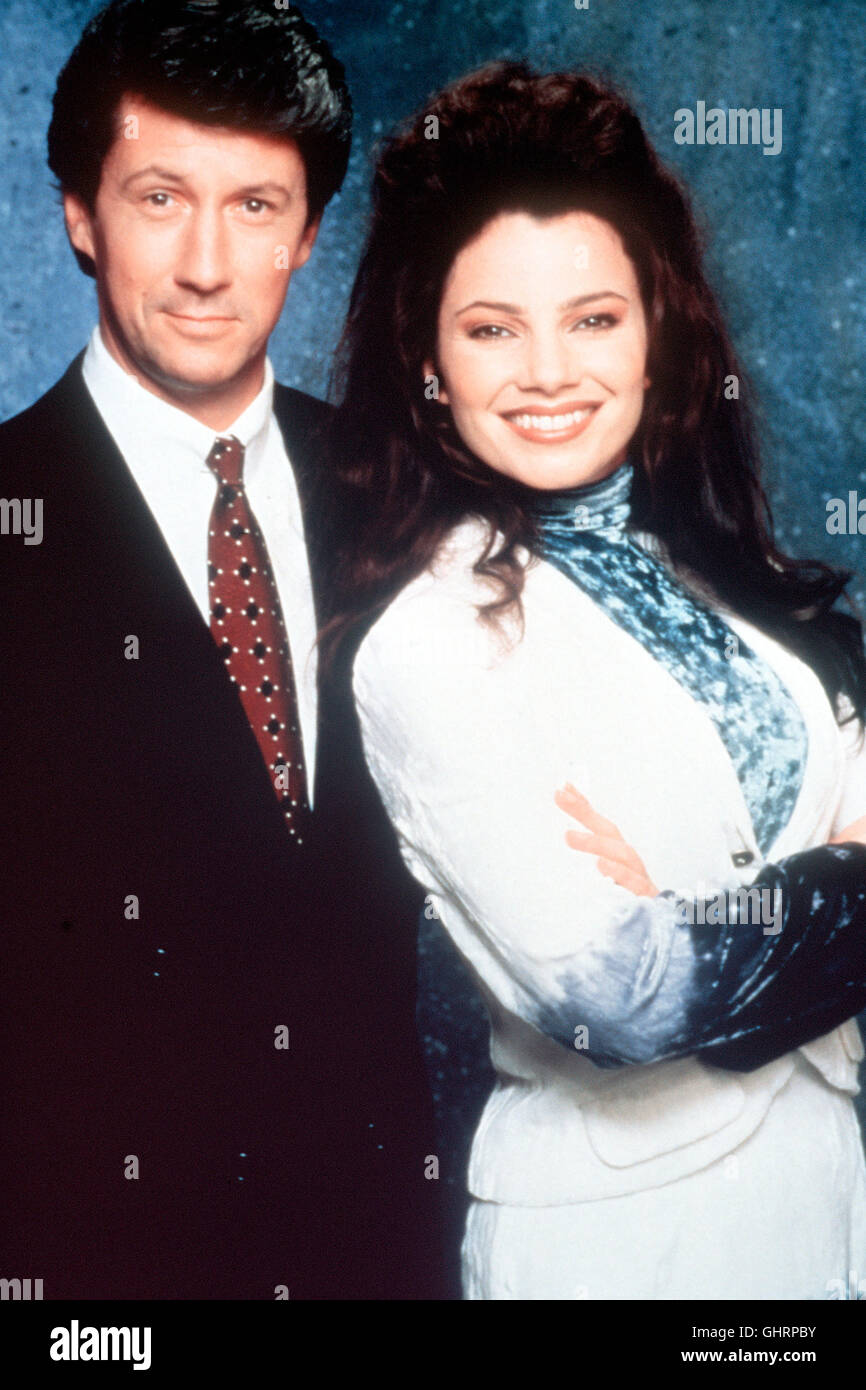 La nounou nounou mourir - l'Engagement US Series 1997-1998 Nachdem Maxwell (CHARLES SHAUGHNESSY) der Nanny (Fran Drescher) um die halbe Welt ist, gefolt bekennt er sich endlich zu senneur Liebe zu Fran und kauft ihr einen Verlobungsring heimlich. Er plante, ihr am Abend im 'Rainbow Room' einen Heiratsantrag zu machen... Regie : Dorothy Lyman aka. La nounou Willst Du... ? / L'Engagement Banque D'Images