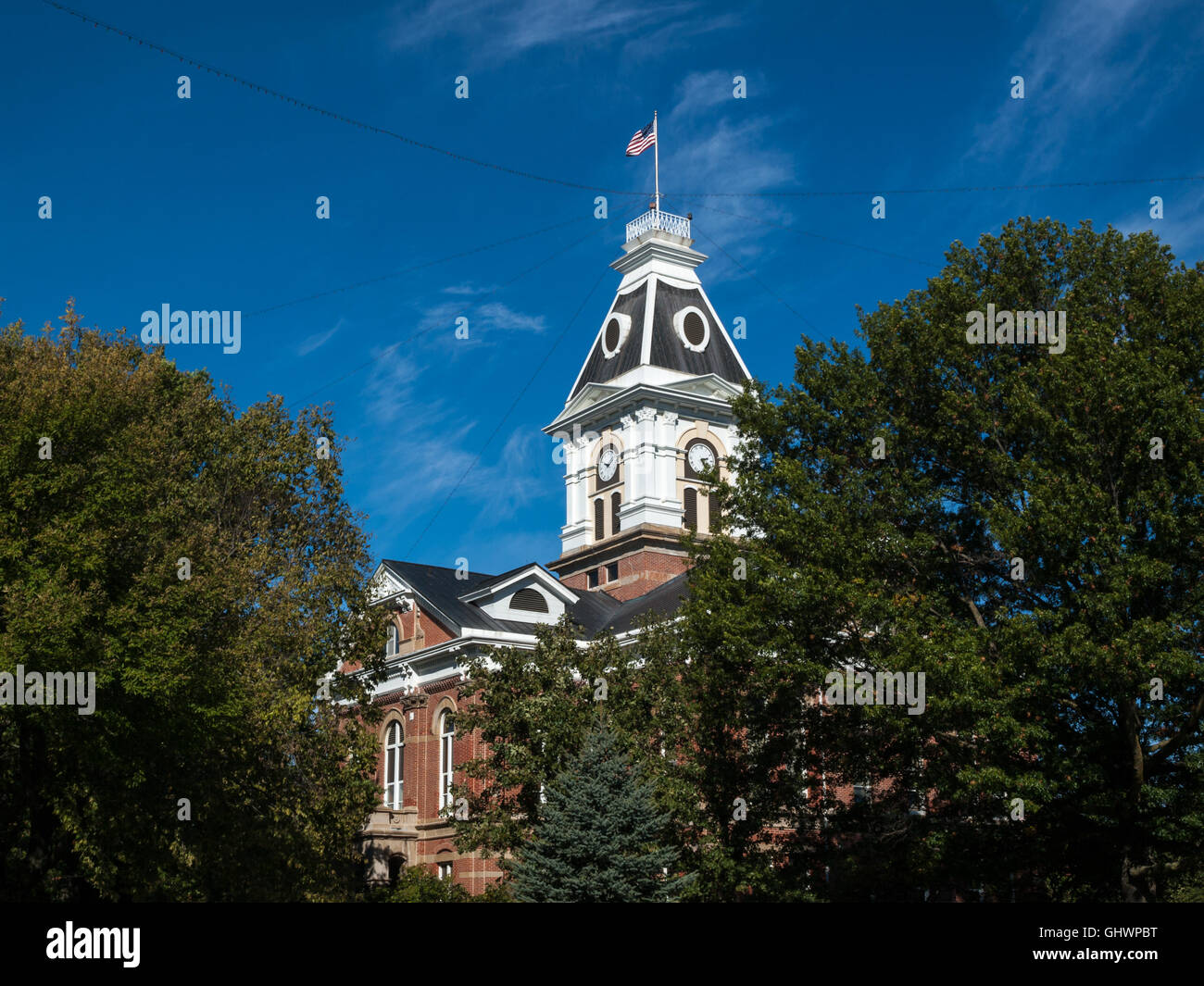 Page County Courthouse, Clarinda, IA Banque D'Images