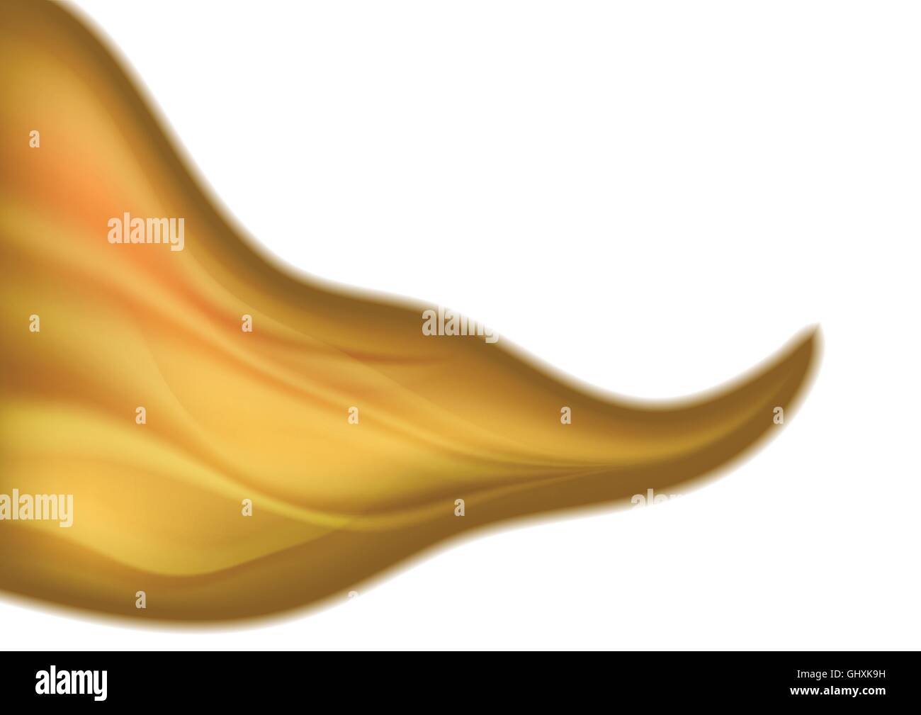 Abstract brown courbe douce soie lignes design. Vector dégradé de couleur d'arrière-plan modèle de l'onde Illustration de Vecteur