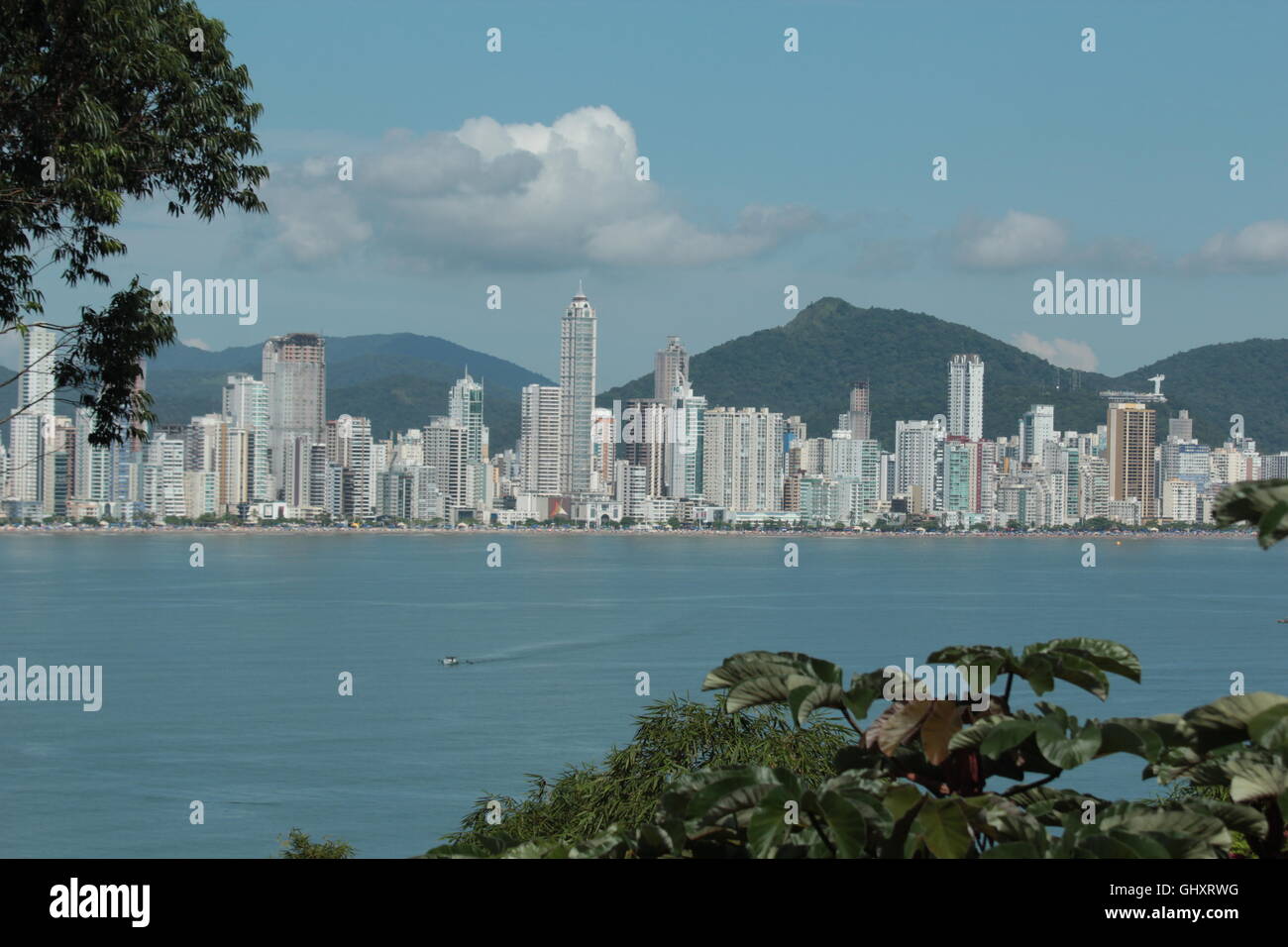 Balneario Camboriu, Santa Catarina, Brésil Banque D'Images