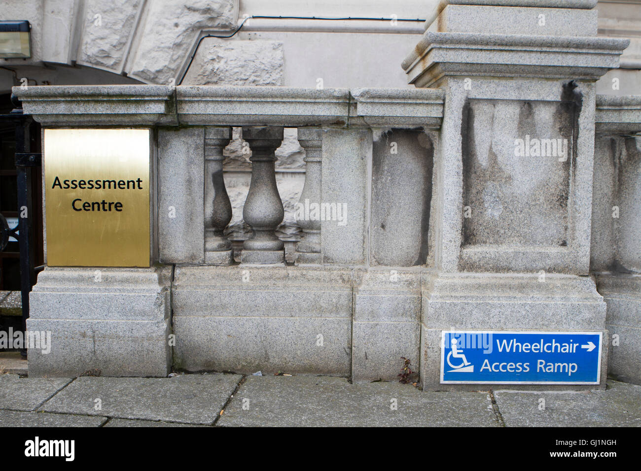 Centre d'évaluation de l'invalidité, Liverpool, Merseyside, Royaume-Uni Banque D'Images