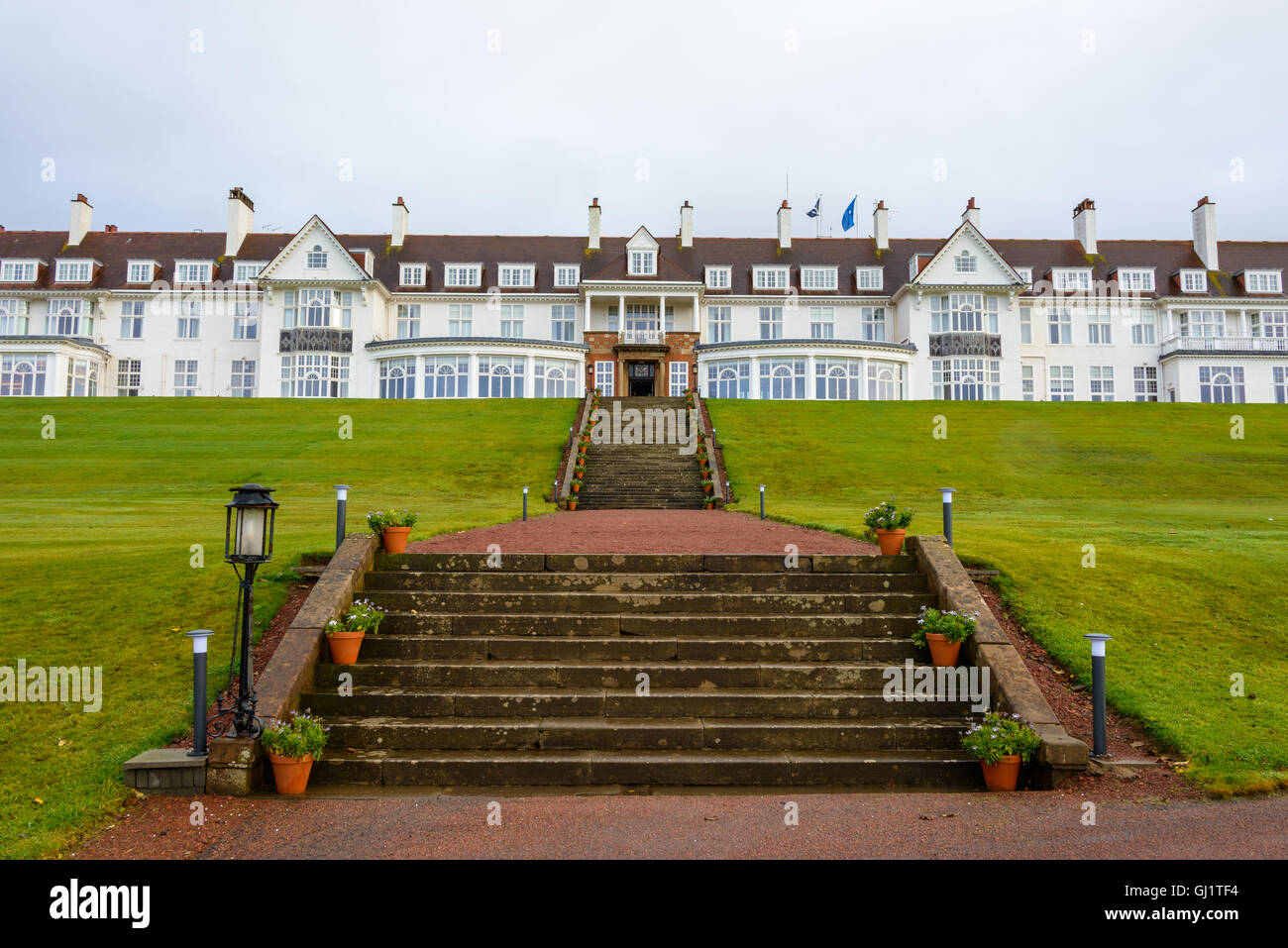 L'hôtel Turnberry en Ecosse, vers 2012 Banque D'Images