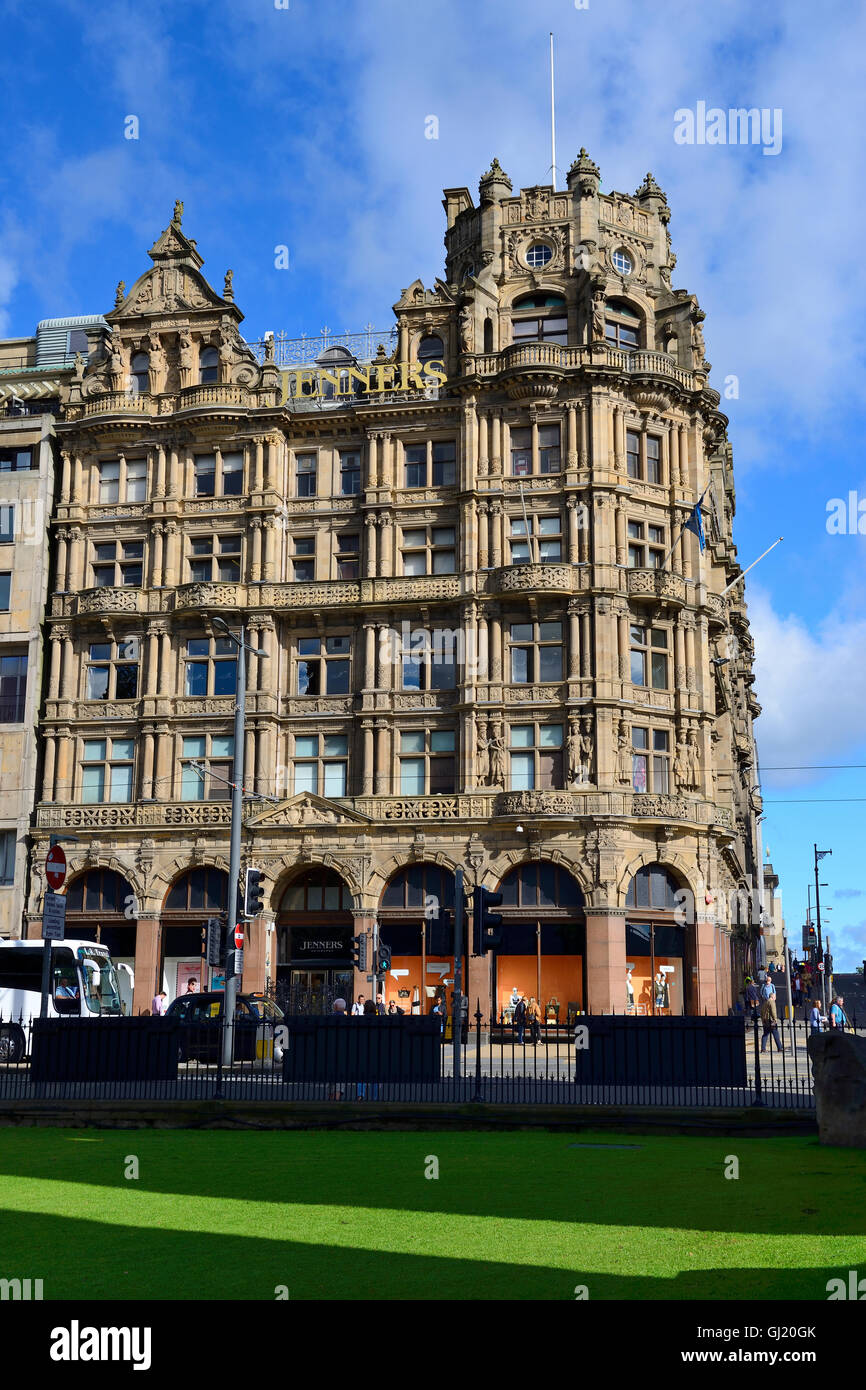 Magasin Jenners sur Princes Street, Édimbourg, Écosse Banque D'Images