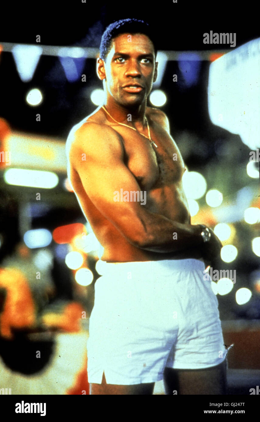 RICOCHET - DER AUFPRALL- der Cop Nick Styles (Denzel Washington) muss sich gegen einen perfiden Killer zur Wehr setzen. Regie : Russell Mulcahy aka. Ricochet Banque D'Images