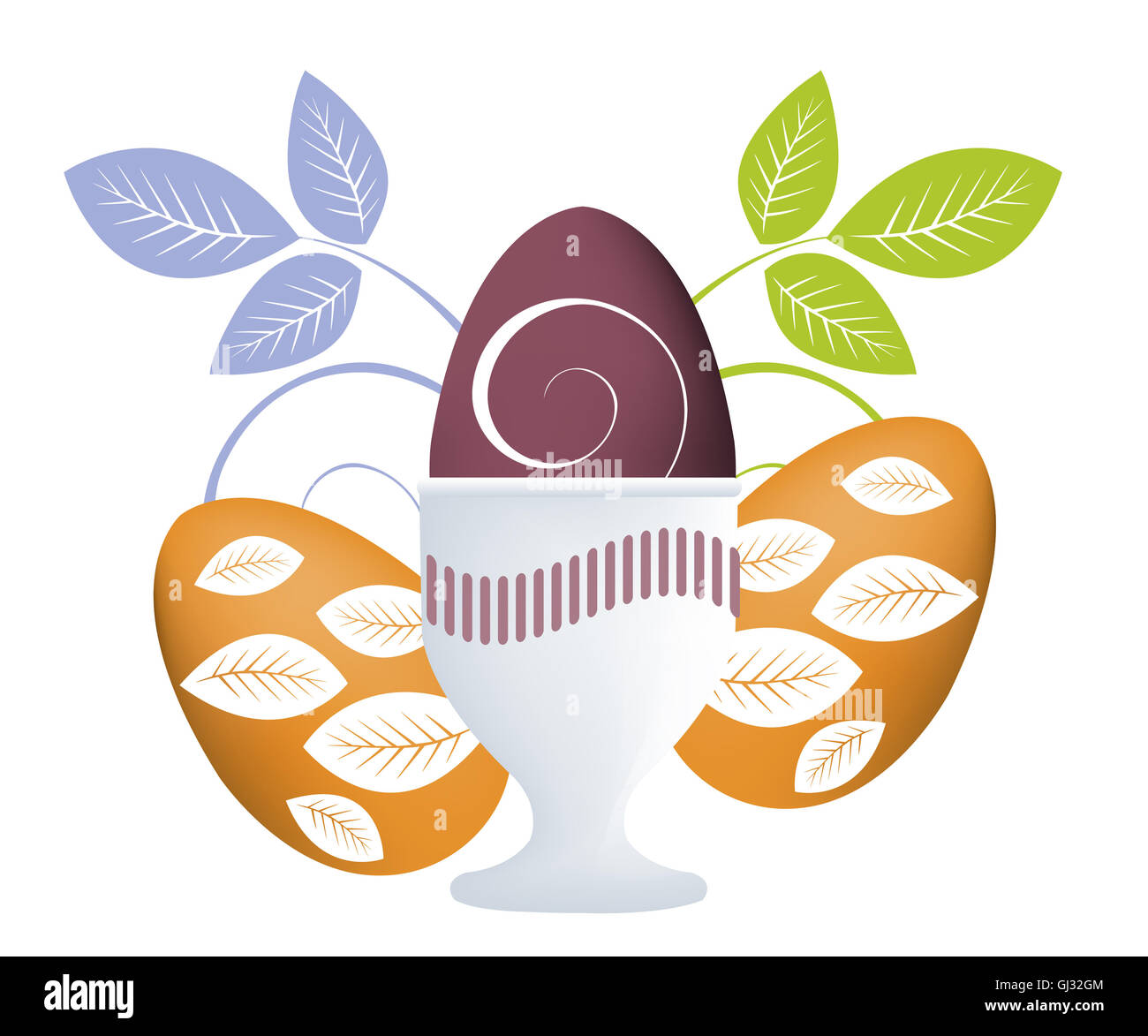 Easter Concept Illustration Banque D'Images