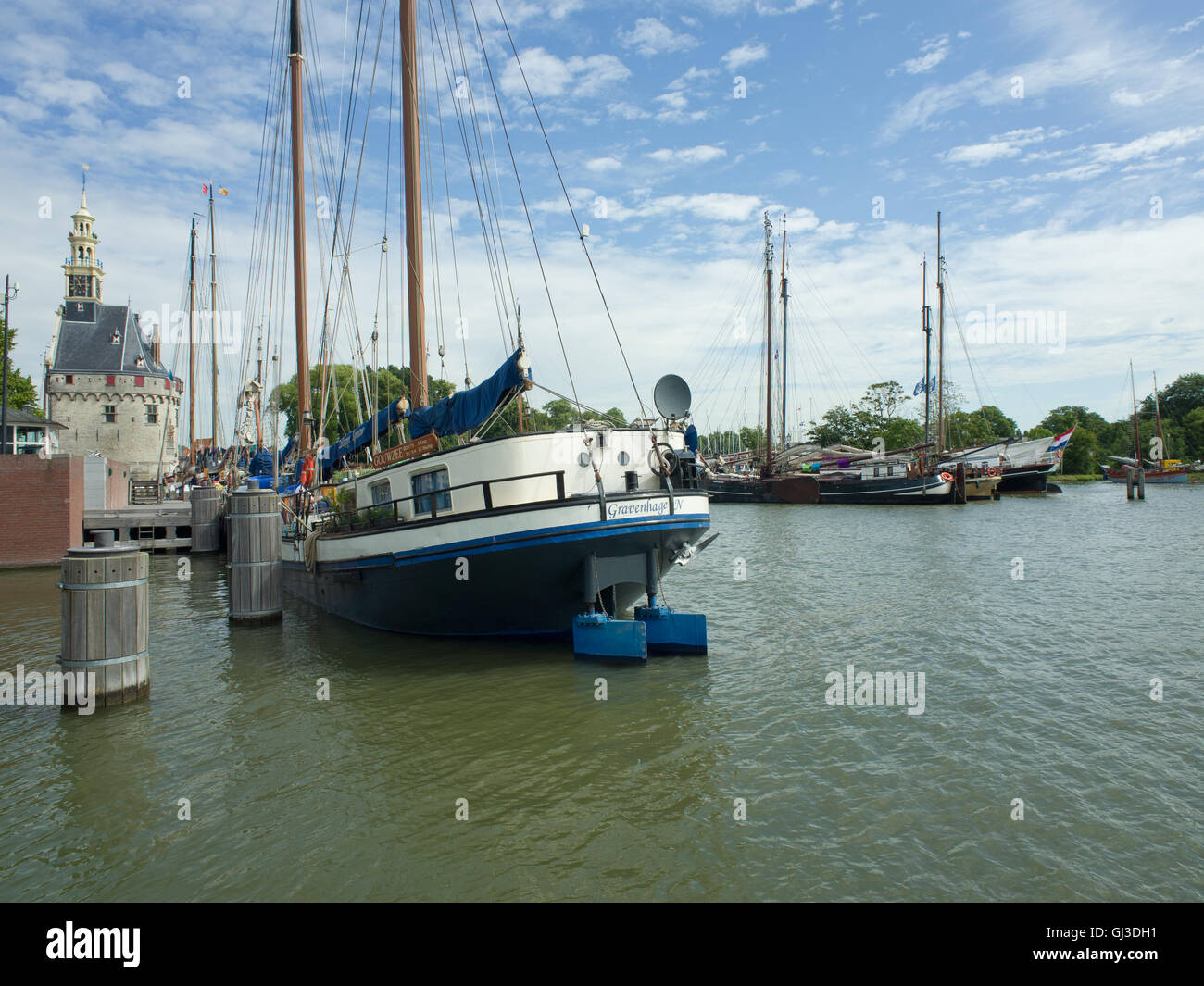 Hoorn Navires historiques Banque D'Images