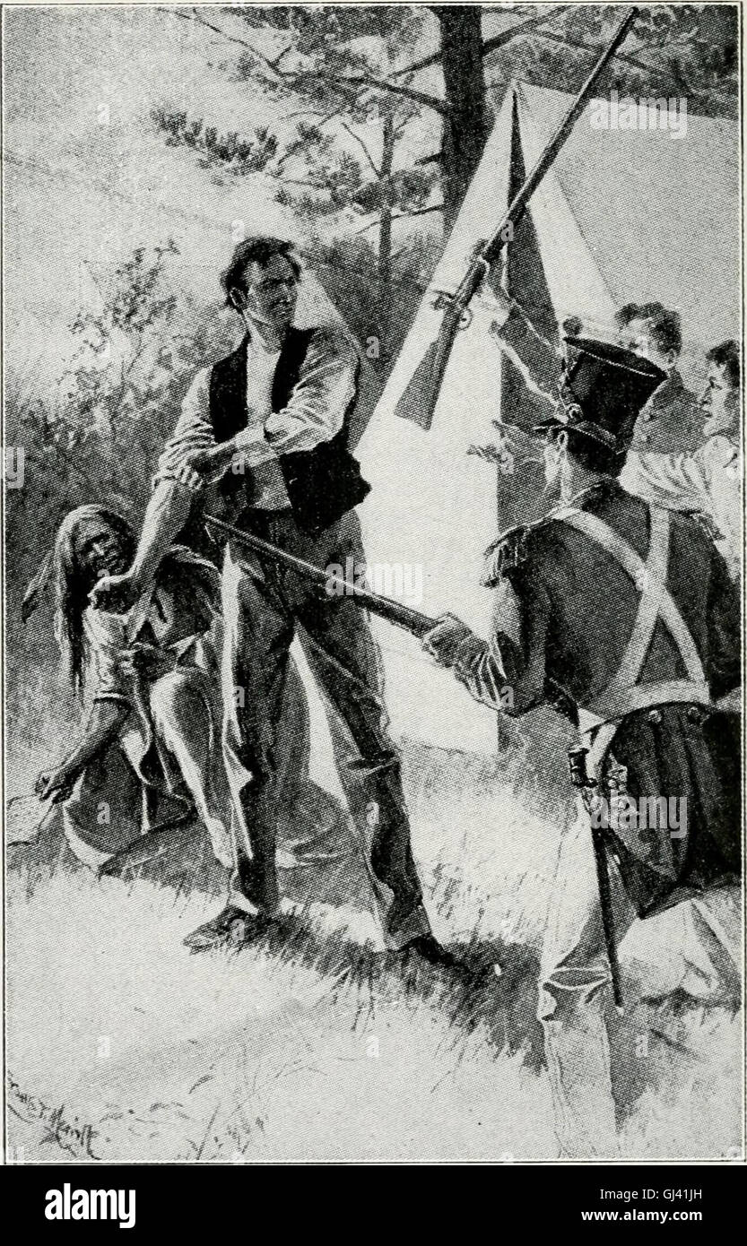 La vie d'Abraham Lincoln, l'Illustre - une notice biographique du président Lincoln prises d'Abbott's 'Vie des présidents,' et contenant soixante illustrations en demi-ton et portraits (1875) Banque D'Images