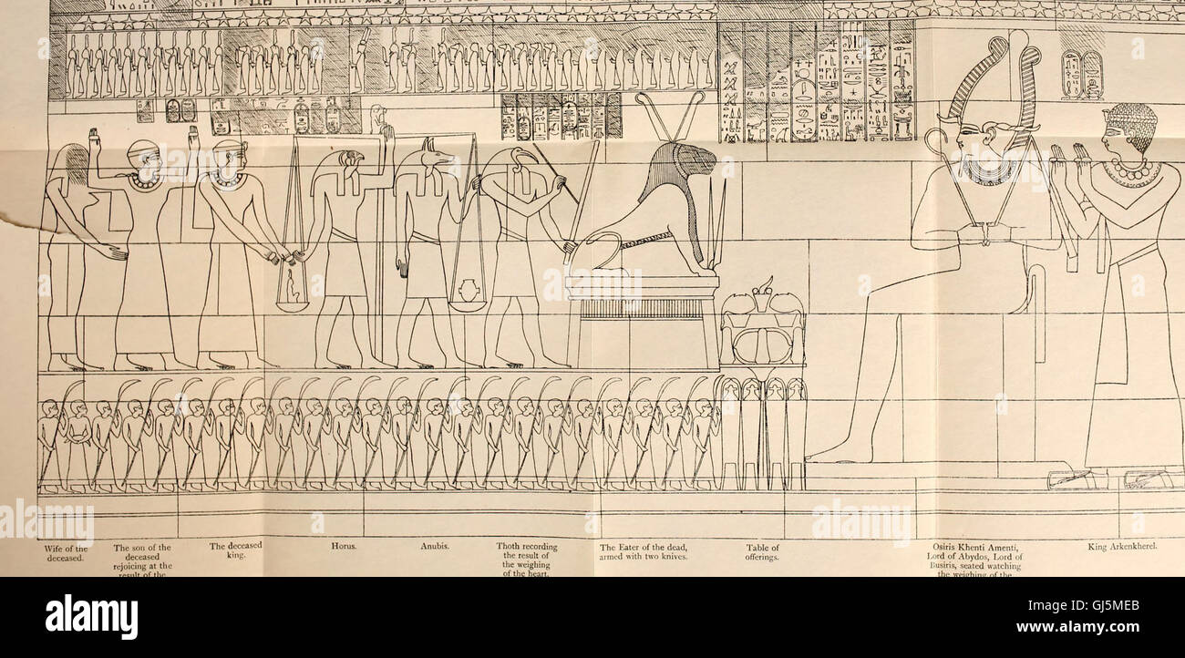 Ce travail explore le mythe d’Osiris et le concept de résurrection dans la religion égyptienne antique, mettant en évidence les rôles symboliques d’Osiris comme Dieu de l’au-delà et sa mythologie de résurrection. Banque D'Images