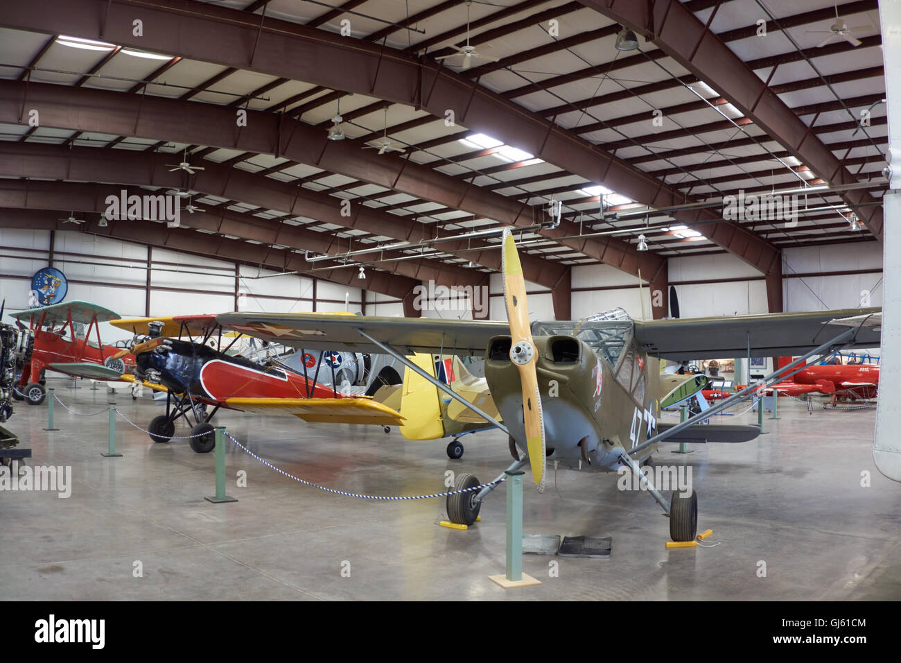 Aéronefs en exposition au musée Planes of Fame. De l'Arizona. USA Banque D'Images