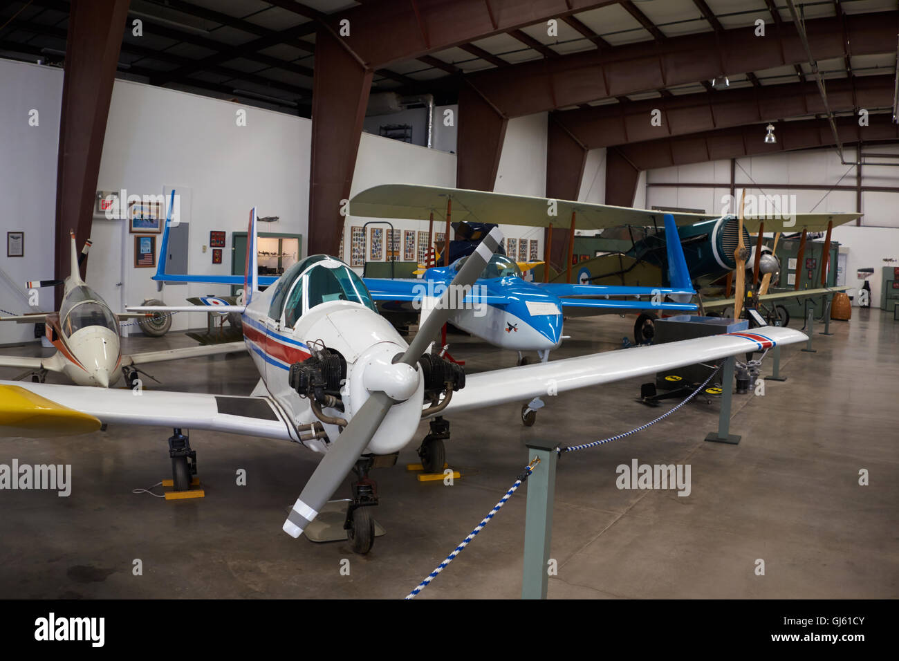 Aéronefs en exposition au musée Planes of Fame. De l'Arizona. USA Banque D'Images