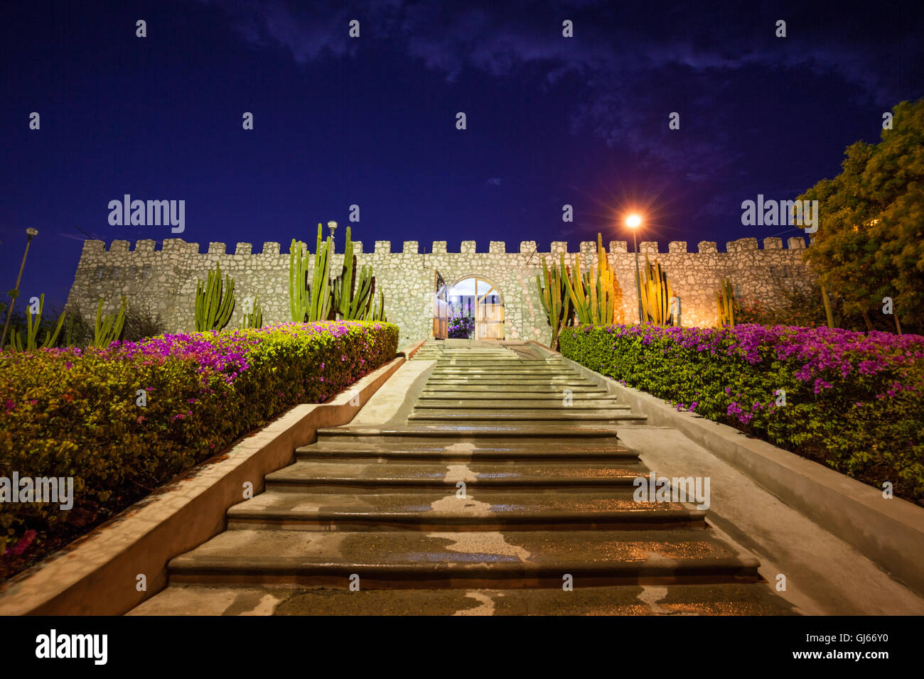 Le fort en El Fuerte, Sinaloa, Mexique. Banque D'Images