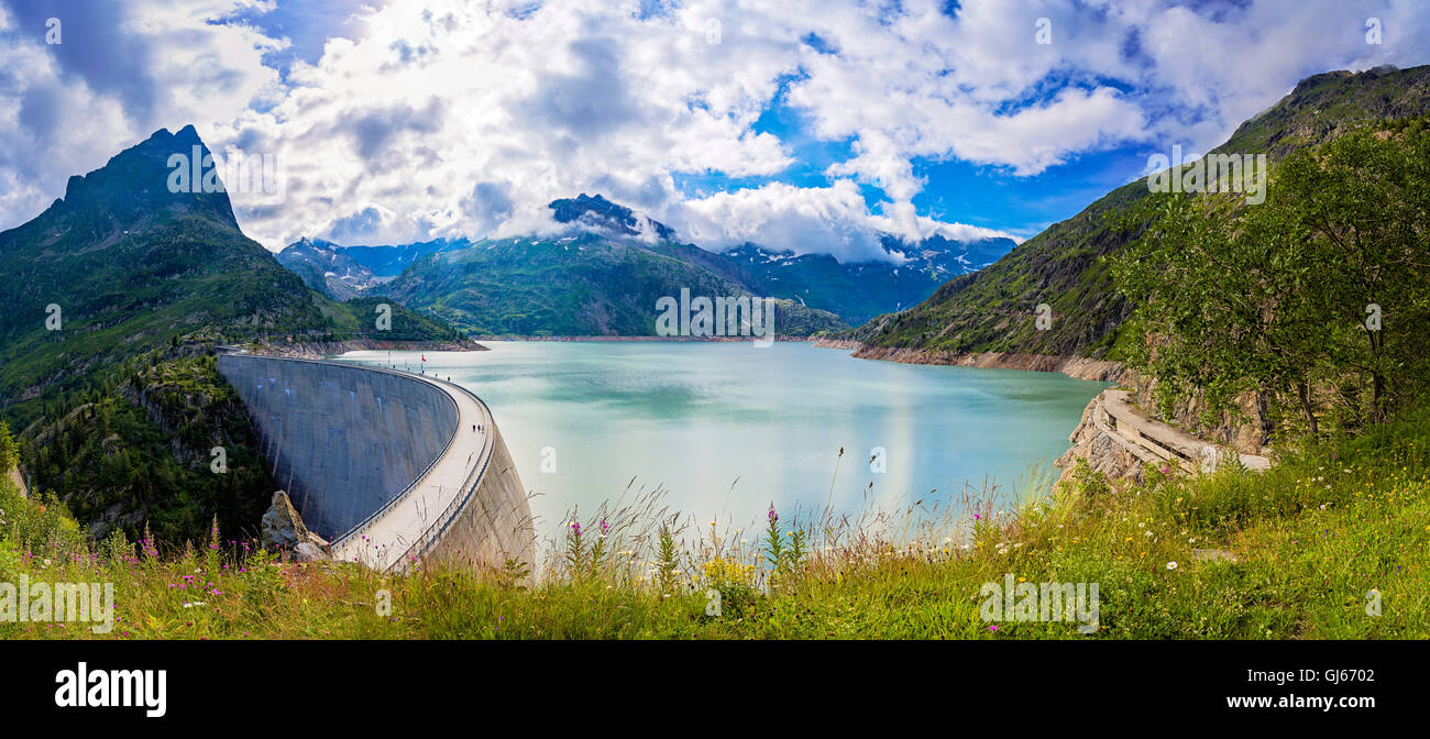 Barrage panoramique Banque de photographies et d’images à haute