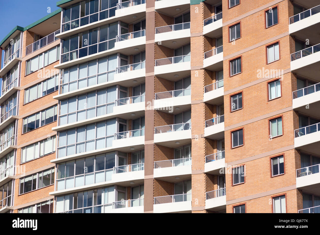 Le Northwood apartment building in North Sydney près de Chatswood, Sydney, Australie Banque D'Images