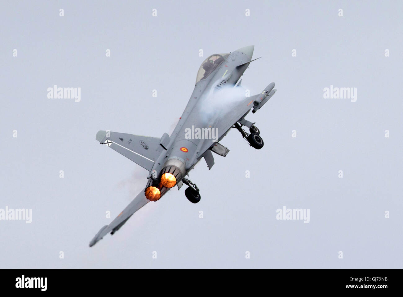 Spanish Air Force Eurofighter EF2000 à RIAT 2016, Royal International Air Tattoo Banque D'Images