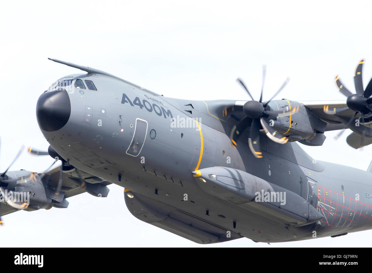 Airbus de transport militaire A400M à RIAT Royal International Air Tattoo RAF Fairford Juillet 2016 Banque D'Images