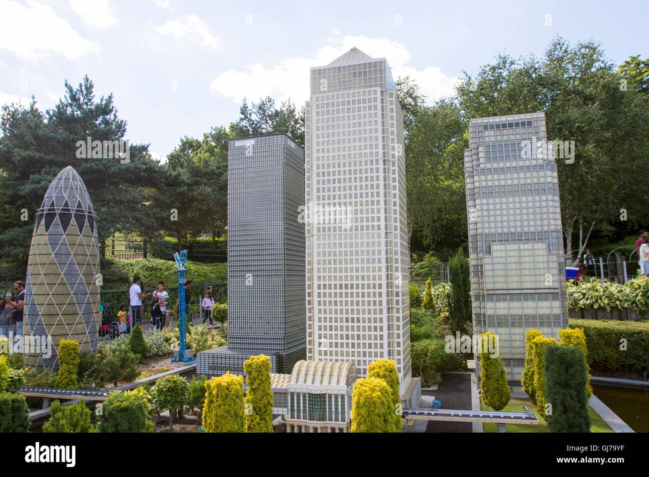 Le parc ?� th?�me Legoland Windsor Resort Resort et ?� Windsor, Berkshire en Angleterre sur le 