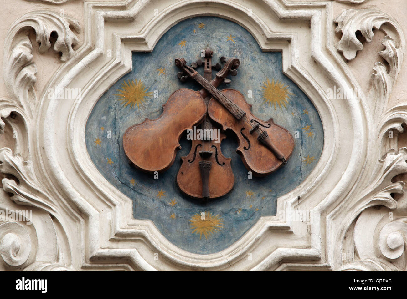 Aux trois petits violons Banque de photographies et d’images à haute
