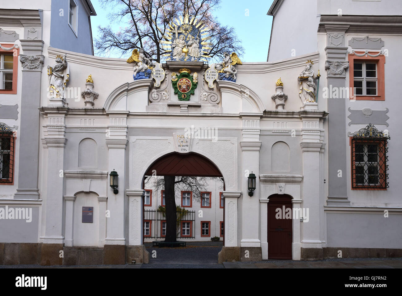 Allemagne, Saxe, Saxe orientale, Bautzen, Budysin, 'omstift» (chathedral chapter) Banque D'Images