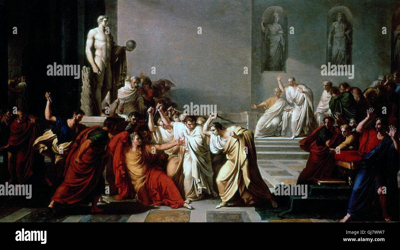 Assassinat De Julius Caesar Banque d'image et photos - Alamy