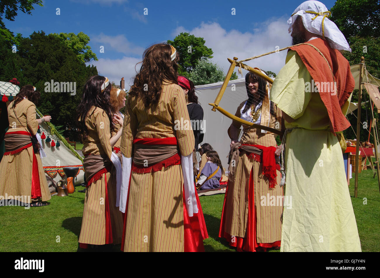 Événement romain de Chester Banque D'Images