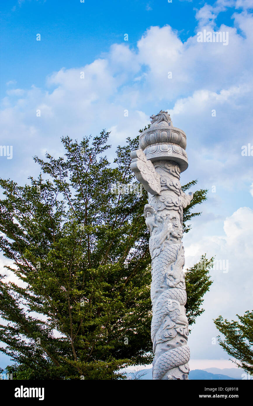 SEMENYIH, MALAISIE - 10 août 2014 : Détail du Nirvana Memorial Park de Semenyih, Malaisie. Avec environ 588 acres Banque D'Images
