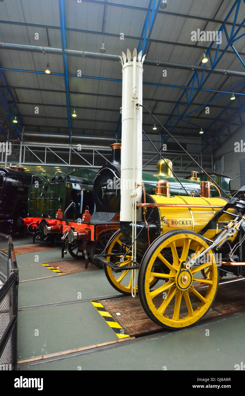 New York National Railway Museum Banque D'Images