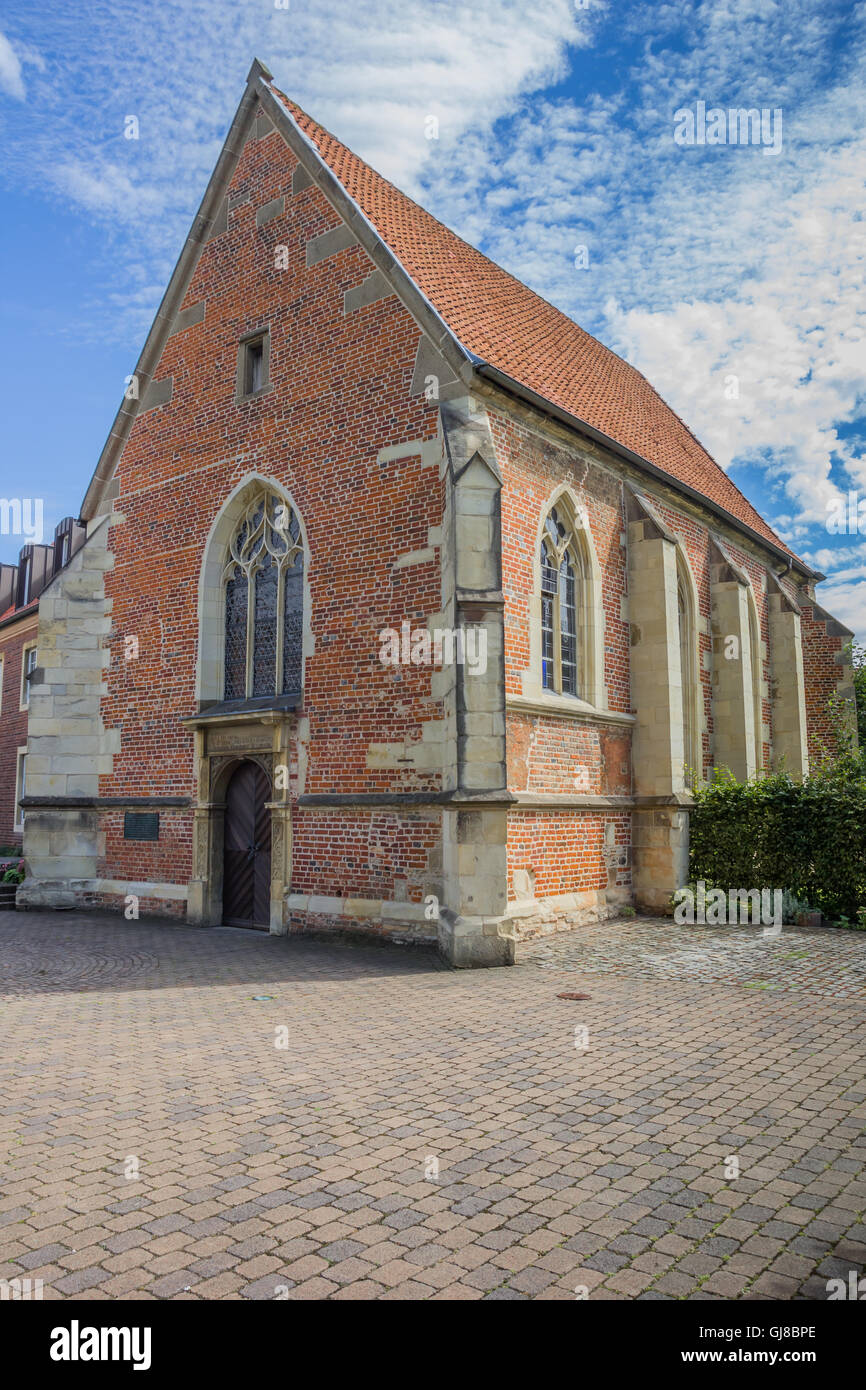 Johannes église Kapelle dans le centre historique de Münster, Allemagne Banque D'Images