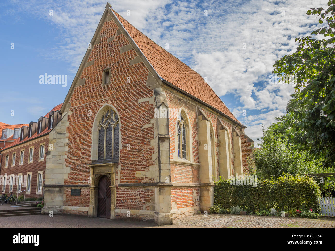 Johannes église Kapelle dans le centre historique de Münster, Allemagne Banque D'Images