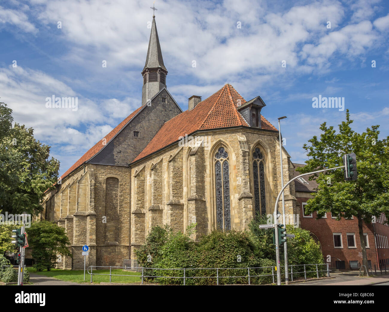 Apostel église dans le centre historique de Munster, Allemagne Banque D'Images
