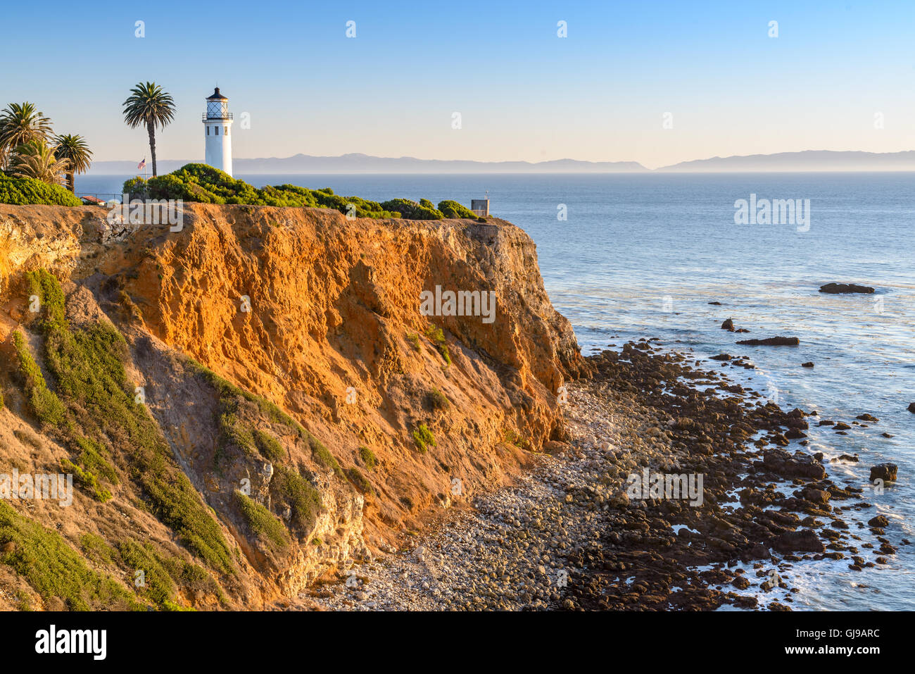 Vicente Point à Rancho Palos Verdes, Los Angeles, Californie. Banque D'Images