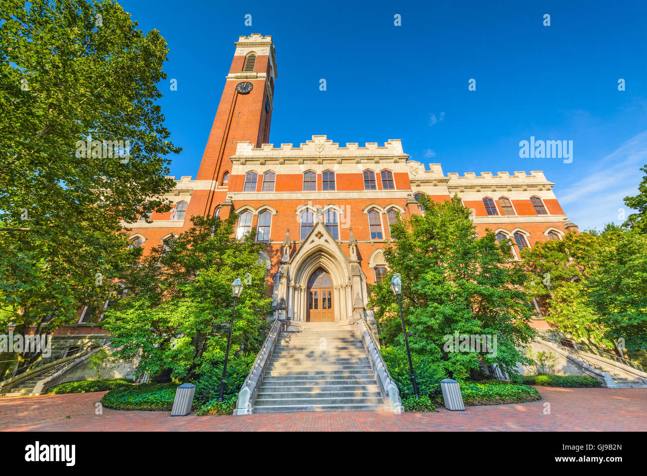 Campus de l'Université Vanderbilt à Nashville, Tennessee. Banque D'Images
