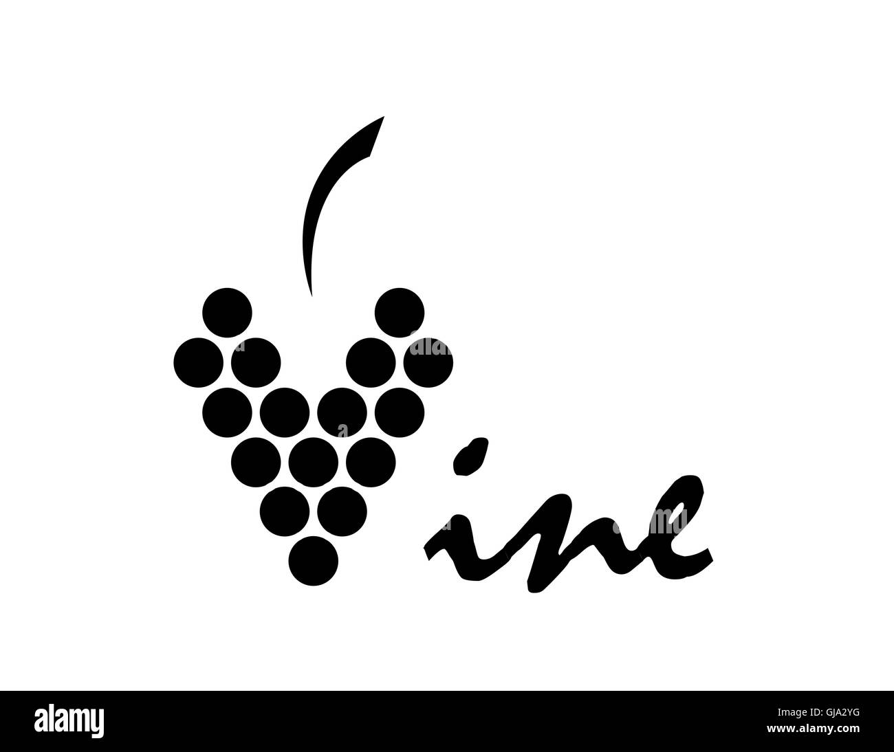 logo de la vigne Illustration de Vecteur