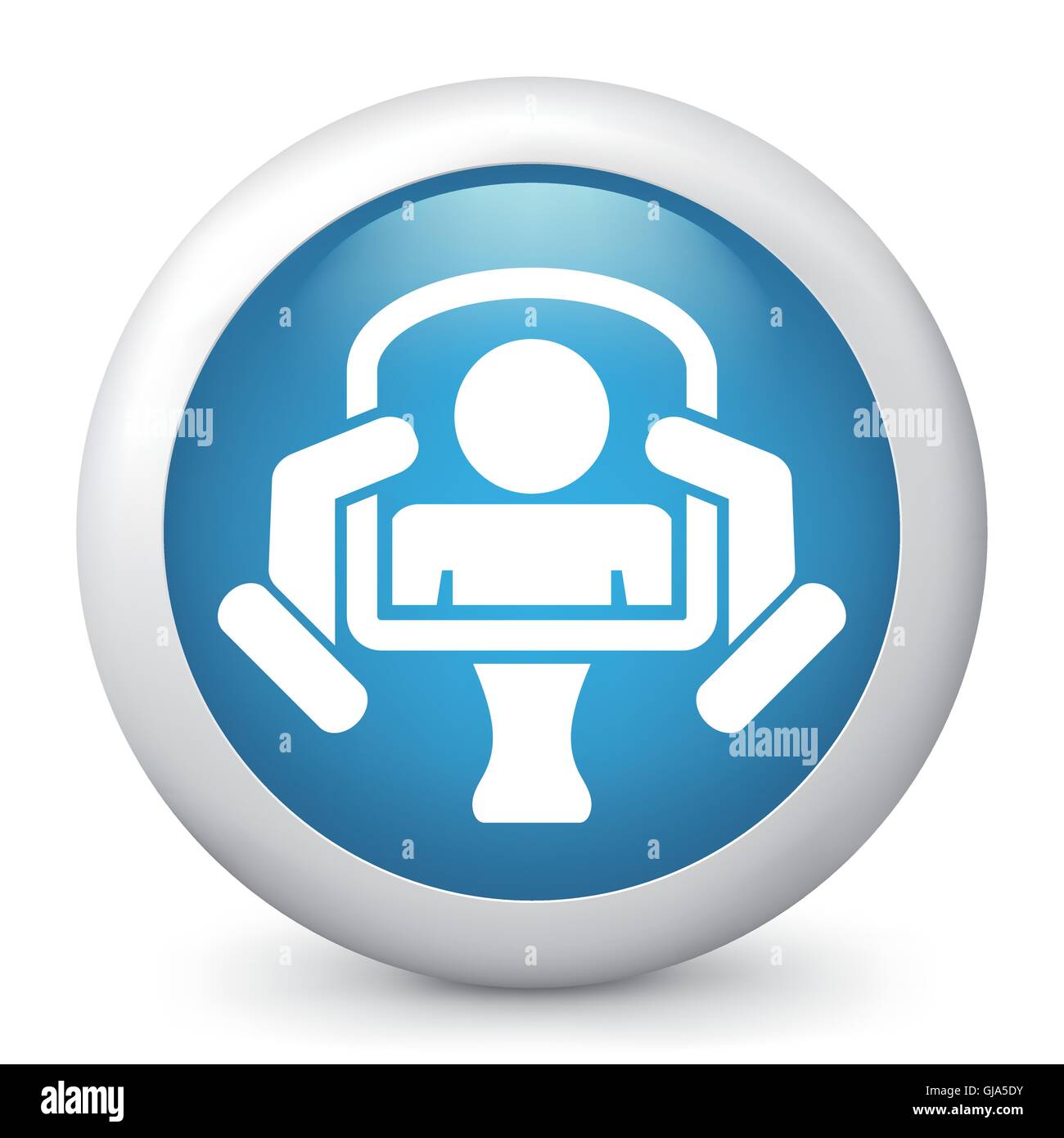 Icône miroir classique Illustration de Vecteur