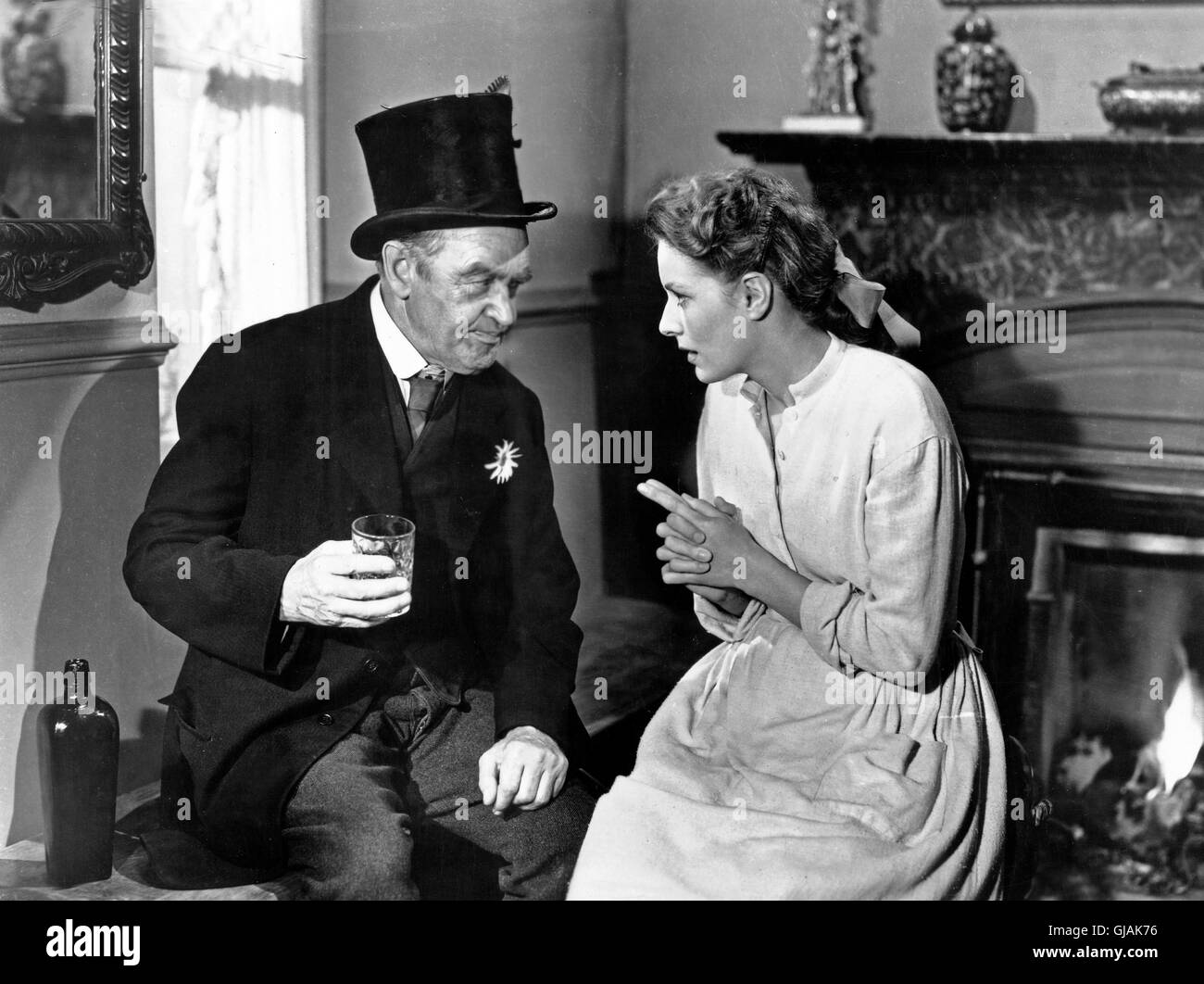 L'homme tranquille, alias : Der Sieger, USA 1952, Regie : John Ford, acteurs : Barry Fitzgerald, Maureen O'Hara Banque D'Images