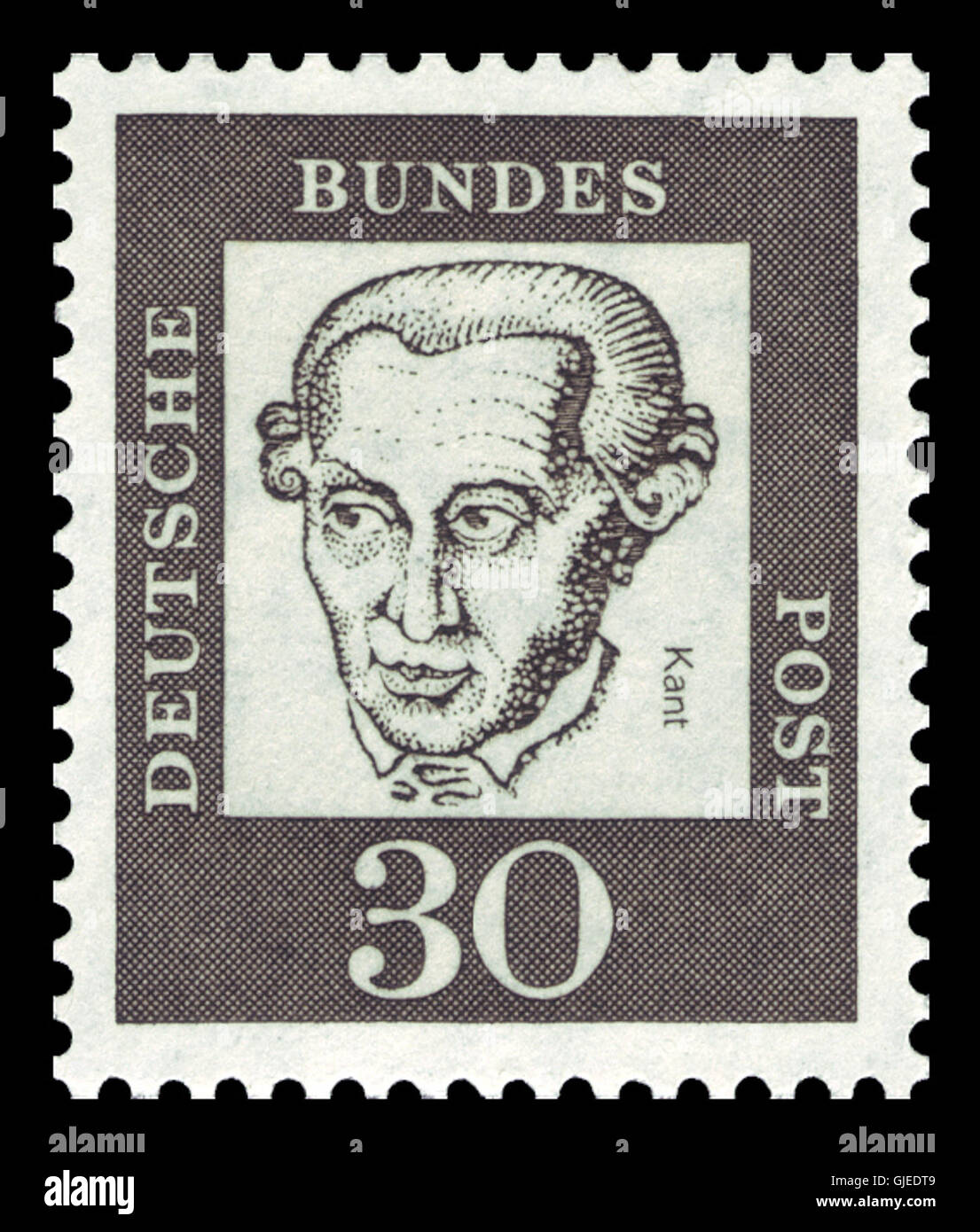 DBP 1961354 Immanuel Kant Banque D'Images