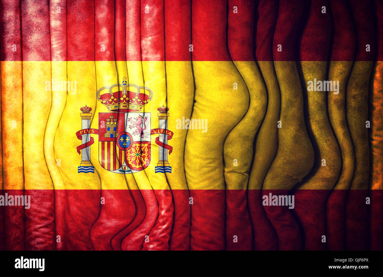 Résumé Espagne drapeau comme l'arrière-plan Banque D'Images