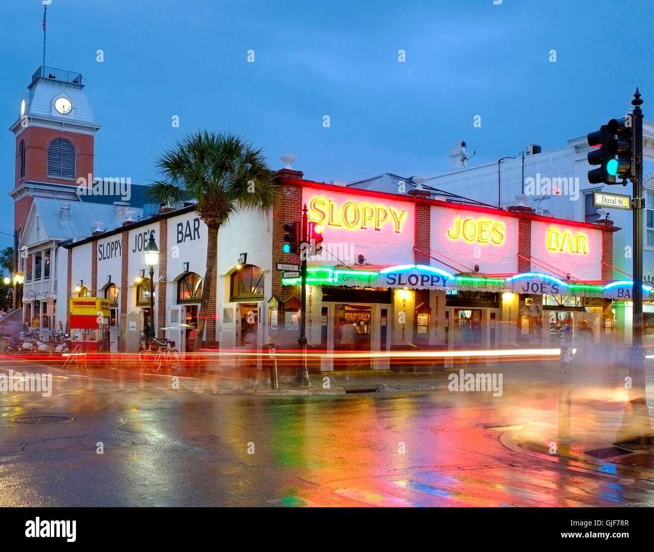 Sloppy Joe's Bar Key West, Floride Banque D'Images