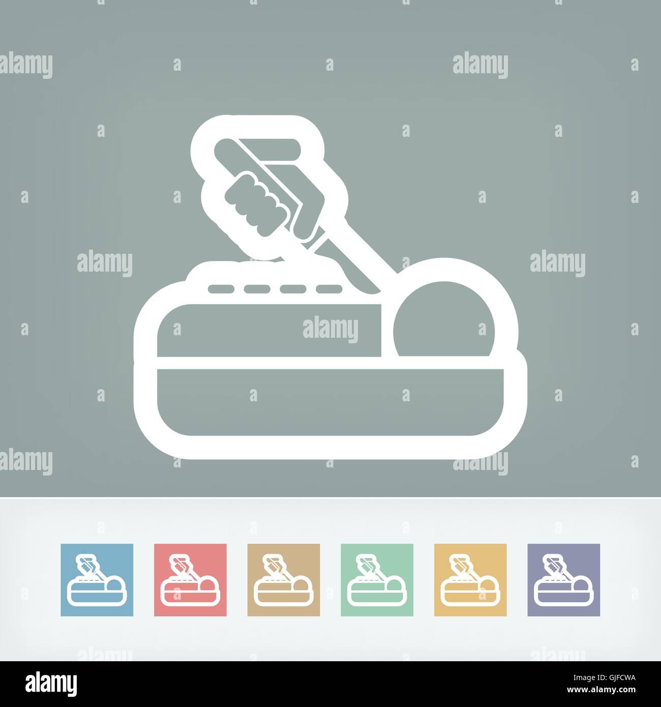 Chirurgien bistouri Illustration de Vecteur