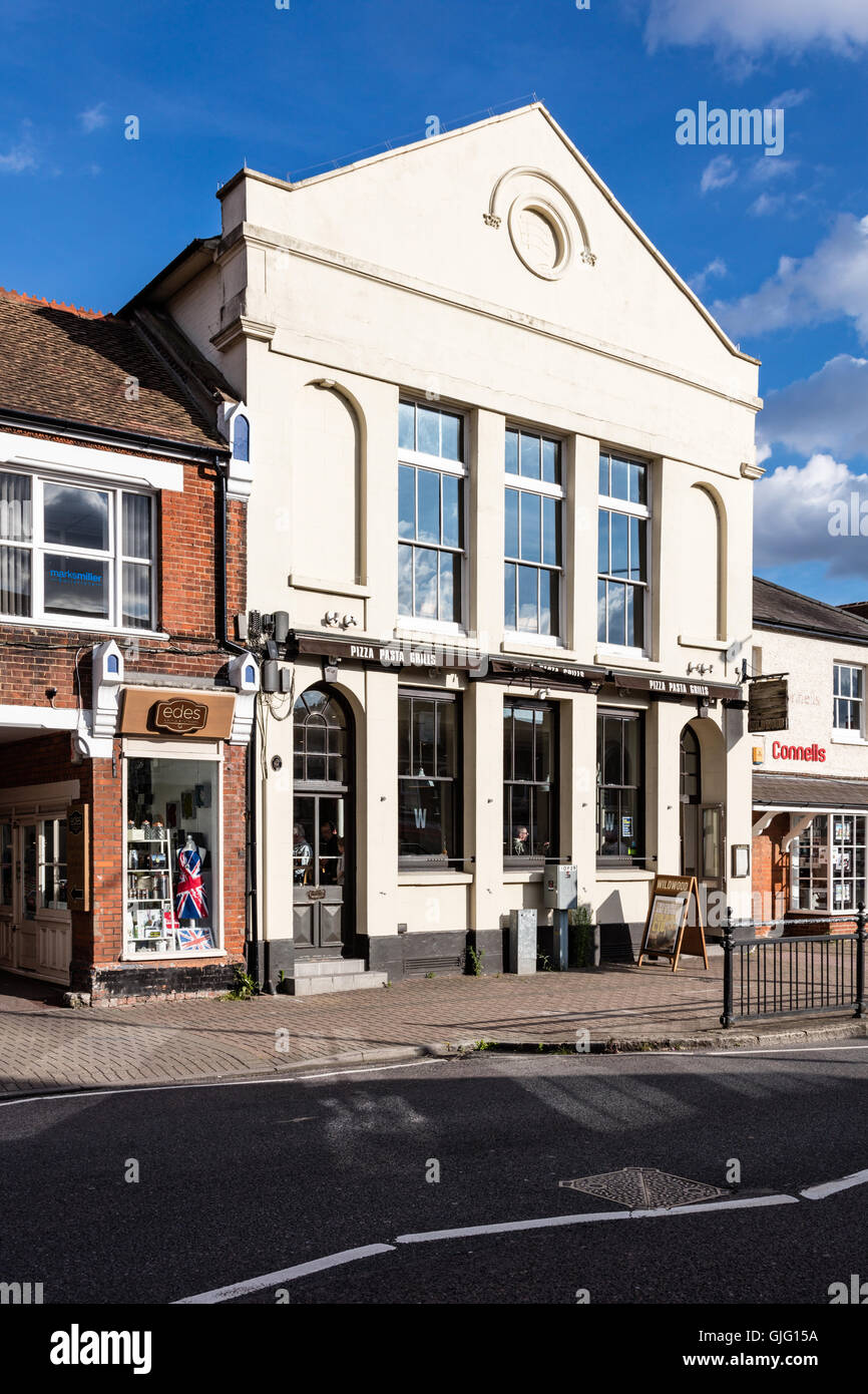 Pizza et pâtes restaurant Wildwood, High Street, Billericay Essex, UK Banque D'Images